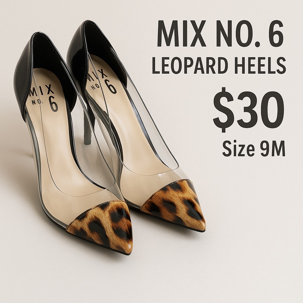 Mix No. 6 Animal Print Stilettos